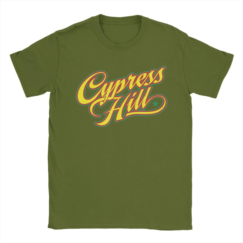 Cypress Hill Black Sunday TShirts Men Vintage Cotton Tees Round Collar Short Sleeve T Shirt Unique Clothes