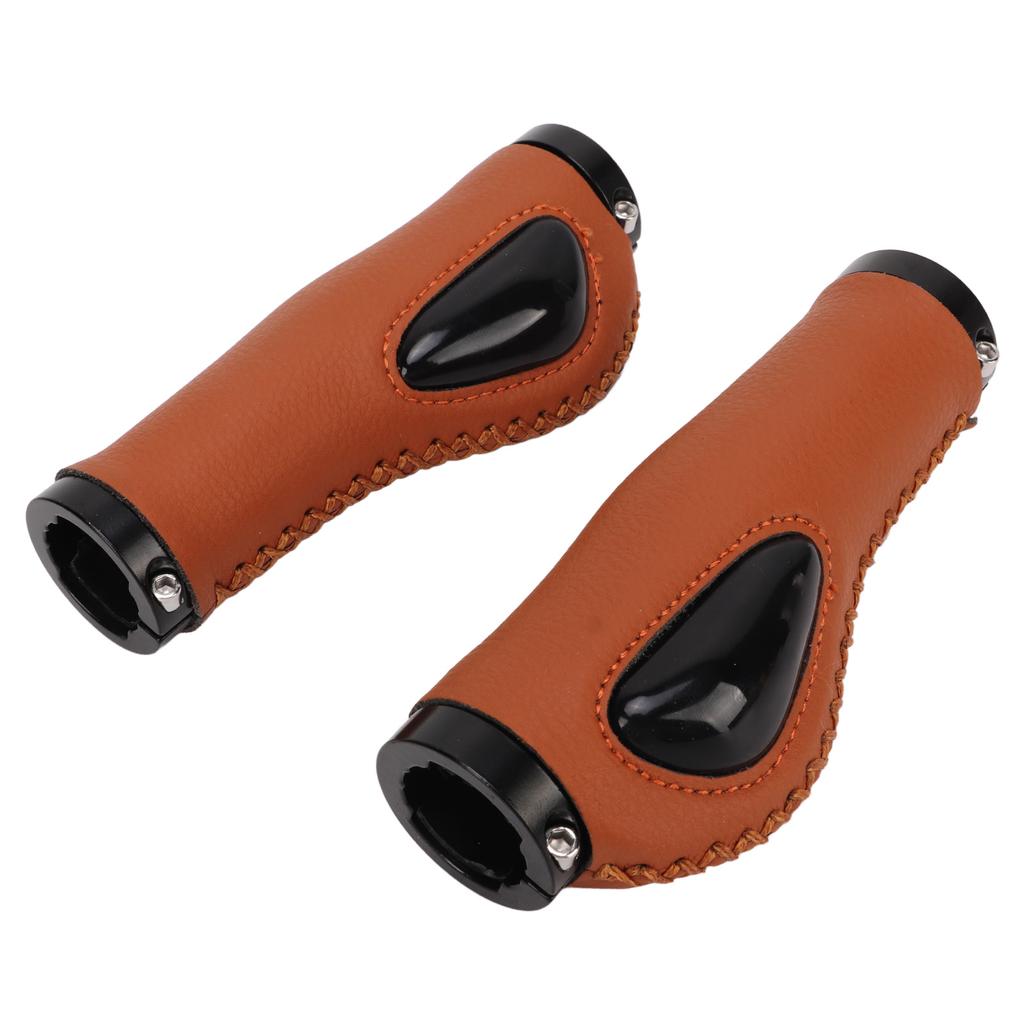 Artificial Leather Grips Liquid Silicone Palm Pad Shock Absorption Handlebar Cover for Bike Accessories