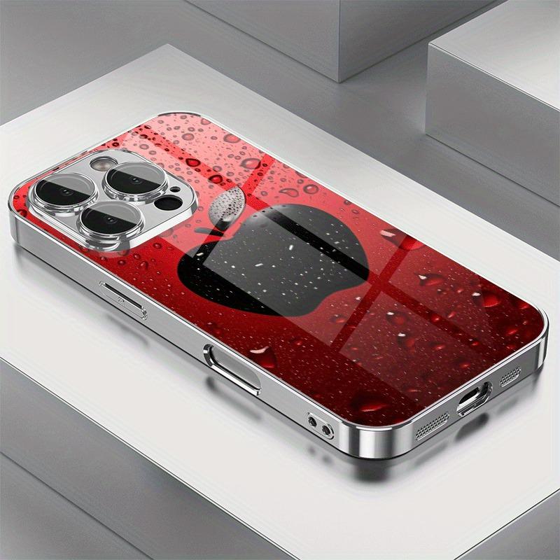 

Креативний Золотий Кристал З Візерунком Яблука Гальванізований Чохол Для Телефону Для Samsung Galaxy S25 S24 S23 Ultra Plus FE Скляна Кришка Galaxy S24+