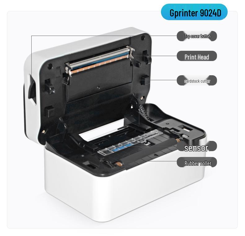 Jiabo GP1324D Bluetooth Thermal Barcode Label Printer