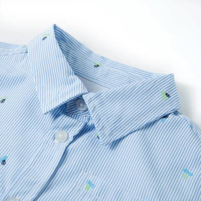 Chemise pour enfants bleu clair 5 dimensions disponibles