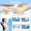 Protective Disposable Black Nitrile Gloves Food Grade For Household Use And Food Handling