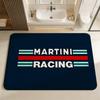 M-Martinis Logo Door Mat Kids Room Bedroom Decoration Balcony Anti-Slip Doormat Living Room Doormat Area Rug