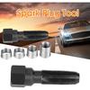 Milltrip 5Pcs Carbon Steel Sparks Plug Thread Repair Kit - 14mm Re-thread Tap Tool with 4 Inserts, Professional Cylinder Head Rethreading Tools for