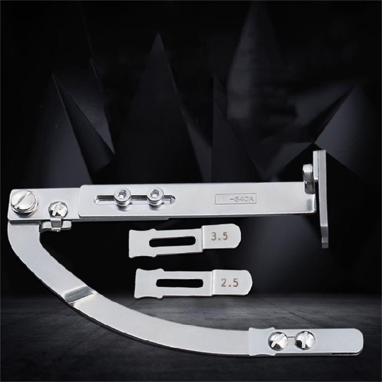 Płaski Przewodnik do Pikowania Samochodowego Regulowany Przewodnik do Pikowania Kołnierz Przewodnik do Szwów Owerlokowych Do Przemysłowej Płaskiej Maszyny Szyjącej