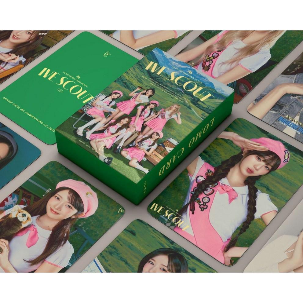 Okerin Ive Photocard IVE_SCOUT 55 Sheets IVE Idol Goods Photocard