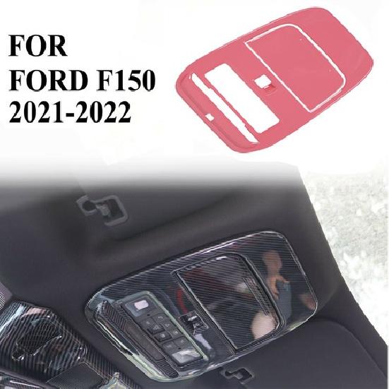 2x Pink Front Reading Light Lamp Panel Trim Cover For Ford F150 +Accessories