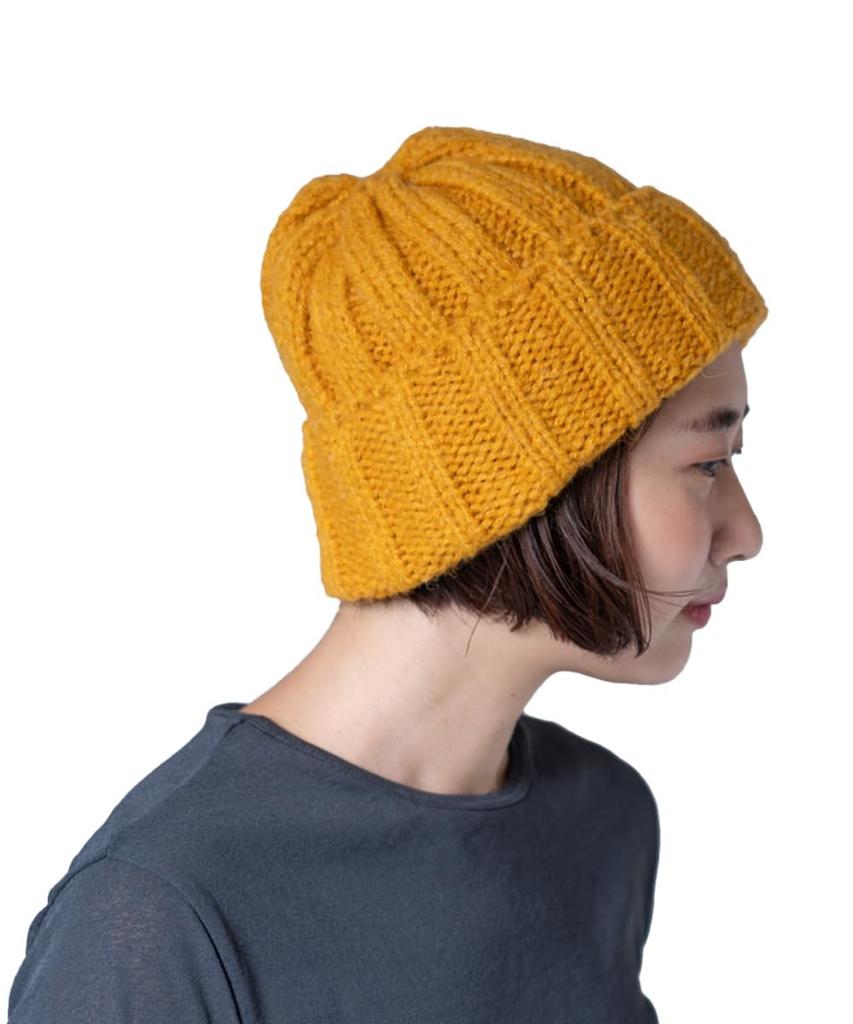Nakota Low Gauge Mix Knit and Brand Solid Cold One Size Fits Yellow Cap, Men's Women's, Name, Autumn/Winter, Washable, Stylish, Black, Skiing,