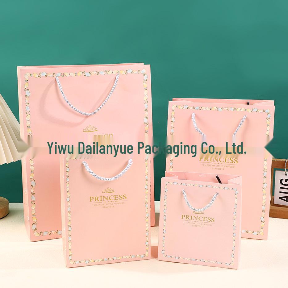 High-End Cross-Border Crown Jewelry Kids' Birthday Gift Bag