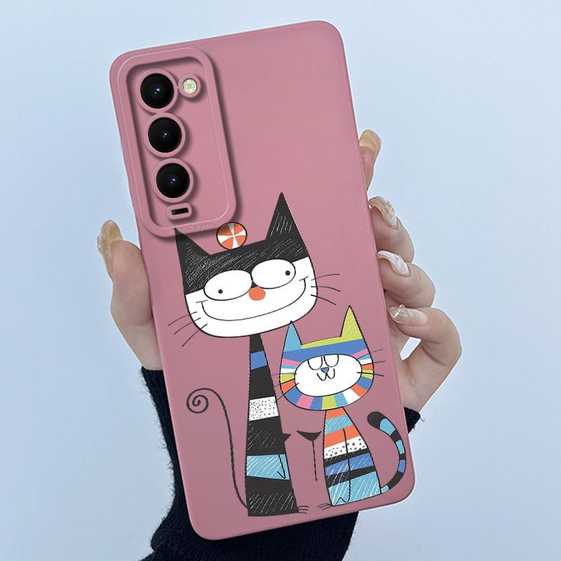 Für Tecno Camon 18 18P 18T 18i Hülle Weiche Silikon-Handyhülle Süßer Druck Cartoon Schutzhülle Schöne Malerei Rückseite