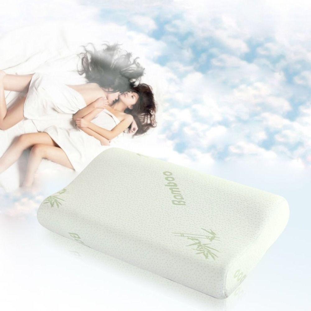 Rebound Bamboo Memory Pillow Neck Support Memory Cotton Pillow Sleeping Pillow  Adult