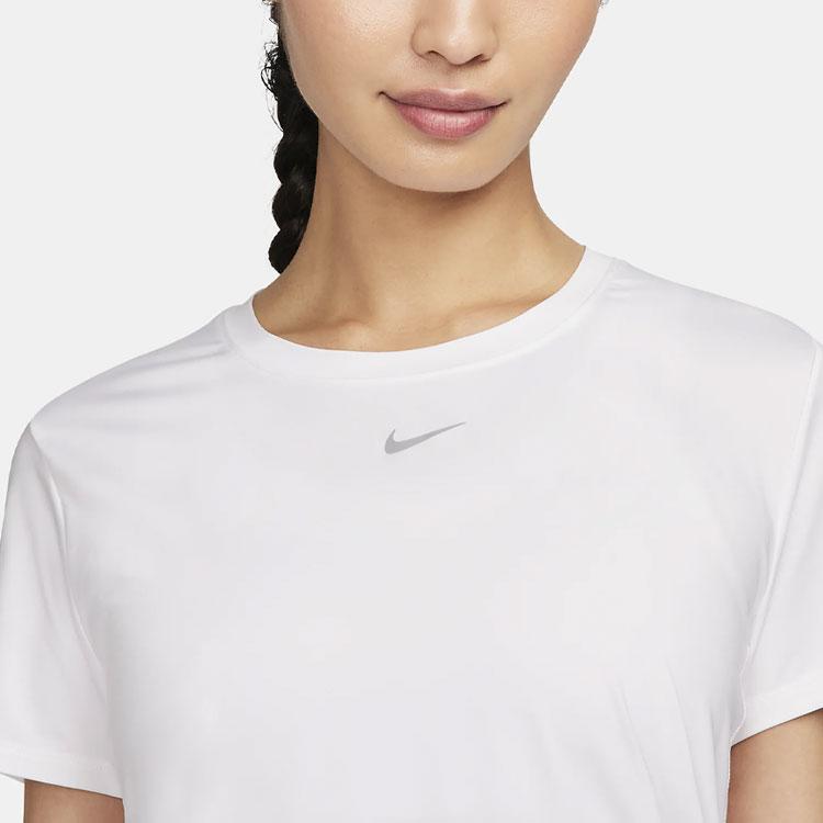 New Nike One Classic Dri-FIT Women'ss Running Training T-Shirt White FN2799-100