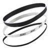 Nike Three Piece Set Nylon, Silicone, Polyurethane Hair Bands Unisex Black White N0002548930OS-930