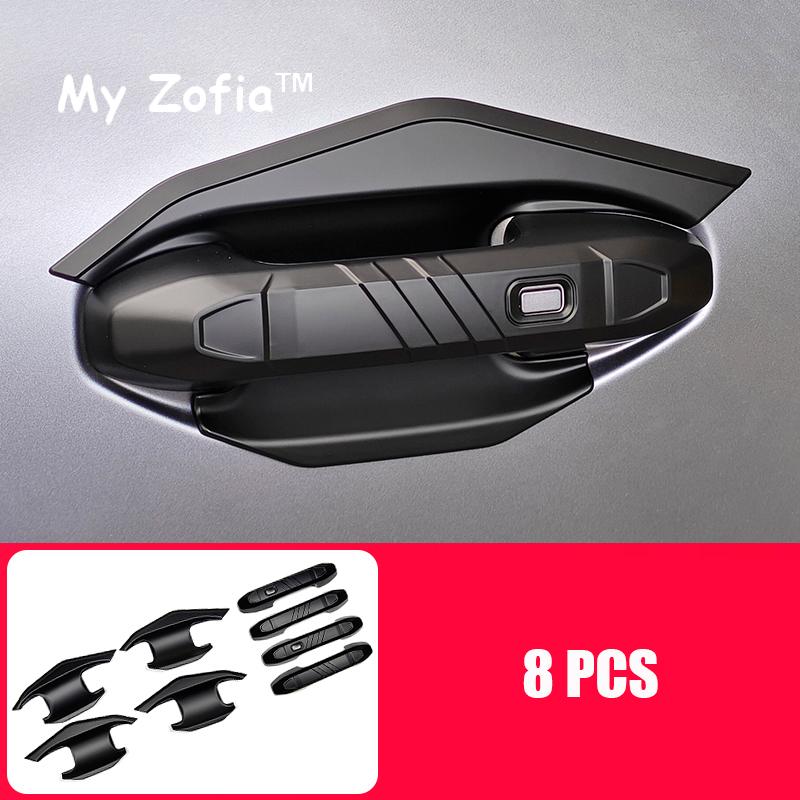 For Chery Jetour T1 2024 2025 Car Styling Sticker Door Bowl Cover Gate Handle Decoration Exterior Cover Trim Set Accessories