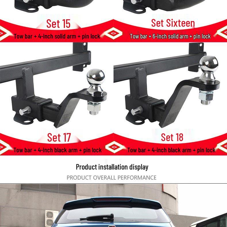 Roewe RX8/RX5/I5W5 Rear Tow Hitch Square Hole Support Hook