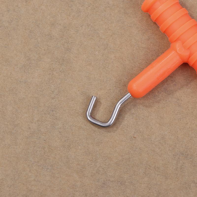 2 Stück Karpfenangeln Werkzeuge Haarvorfach Herstellung Zieher Knotenwerkzeug Für Angelhaken Vorfach Knoten Ausrüstung Mit Haken Zubehör Tackle