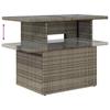 Vidaxl 5-Cz. Set da Giardino, Cuscini, Rattan PE Grigio