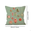 Christmas Decorative Pillow Cover for Home Use, Cushion Case Winter