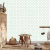 Dots Wallpaper, Fine Detail, White for Living Room and Bedroom 50x1000