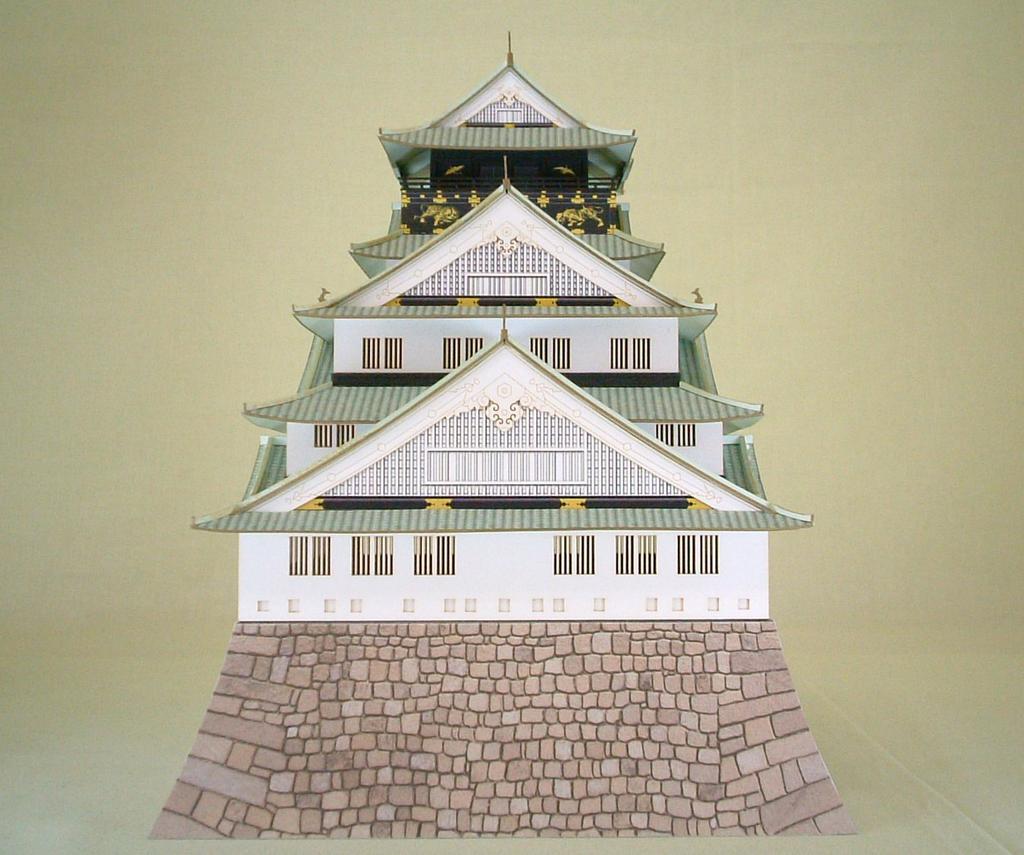 Sankei Meijo Series Osaka Castle 1/300 MK04-02