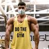 Men's European American Fitness Y-Back Sleeveless Training Vest