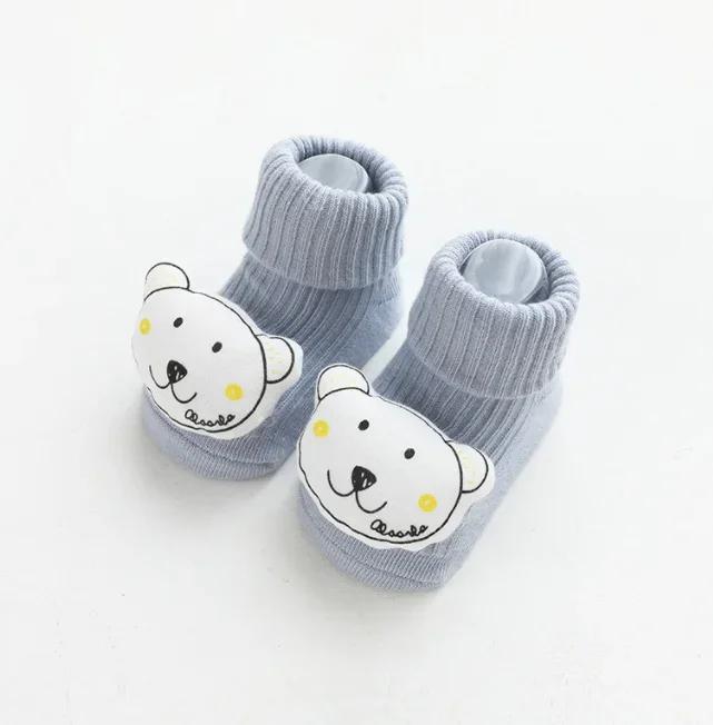 Cotton Baby Socks Cartoon Animal Anti Slip Floor Socks Newborn Socks Autumn Winter Socks for Children Baby Boy Girl Infant Socks
