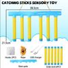 Adults Kid Catching Sticks Game Falling Sticks Catching Sensory Toy Drop Catch Win Reaction Training Reflex Challenge Party Game