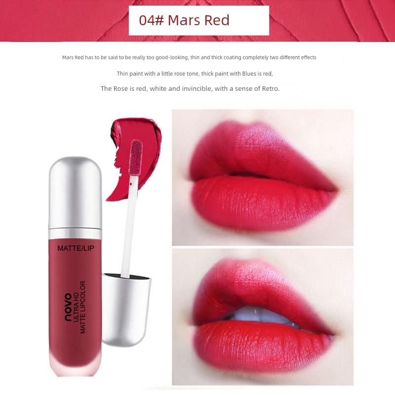 French Lip Gloss Lipstick, Waterproof, Long-Lasting, Non-Fading, Non-Stick, Matte Velvet, Whitening, Genuine Product