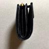 [*Limited to actual itemGood condition]PRADA Logo Bifold Wallet Black 62B