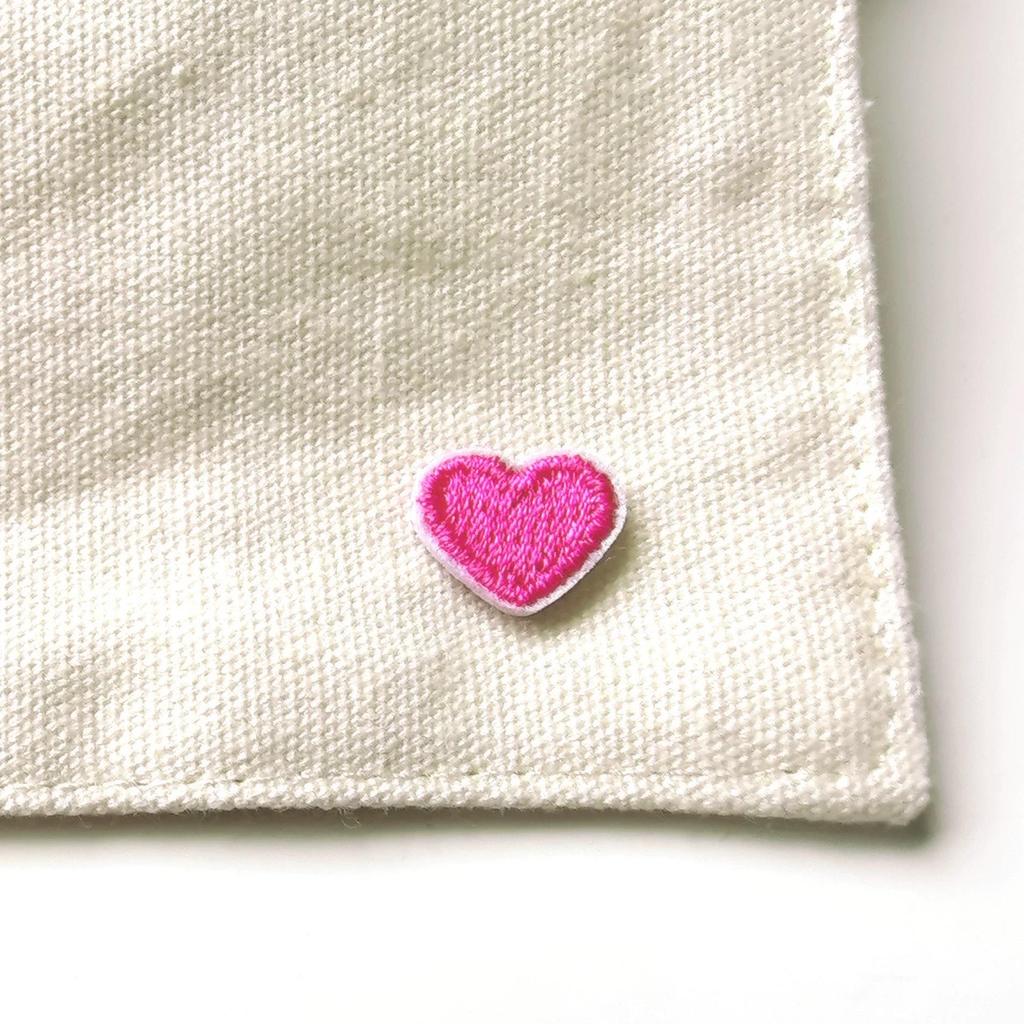 12-Color Mini Heart Embroidery Iron-on Patches for DIY Decoration and Repair