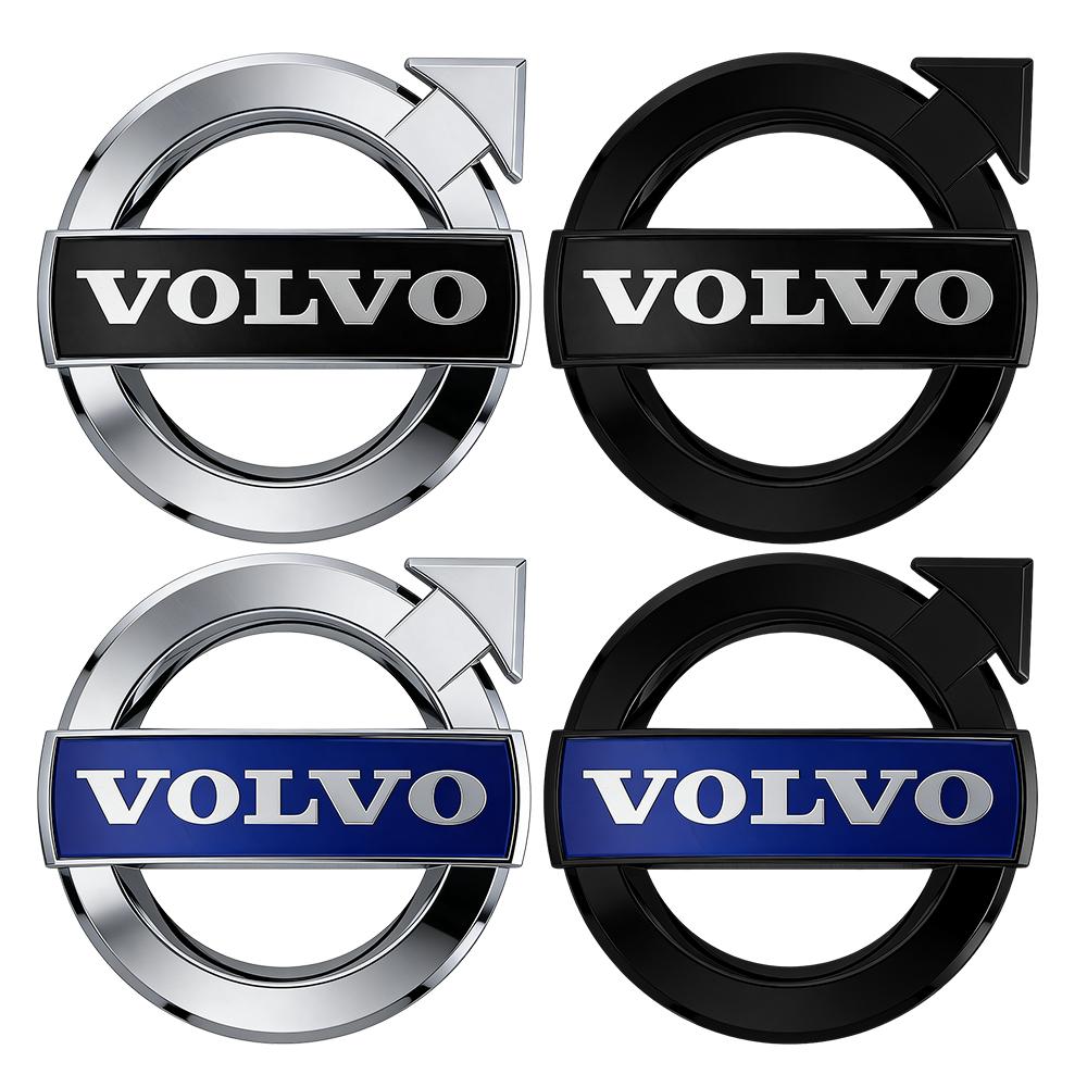 Per Volvo Rdesign V40 V50 S40 S80 XC60 S60 XC40 C40 V90 XC60 S90 T6 Auto Griglia Cofano Anteriore Copri Emblema Stemma Accessori Auto