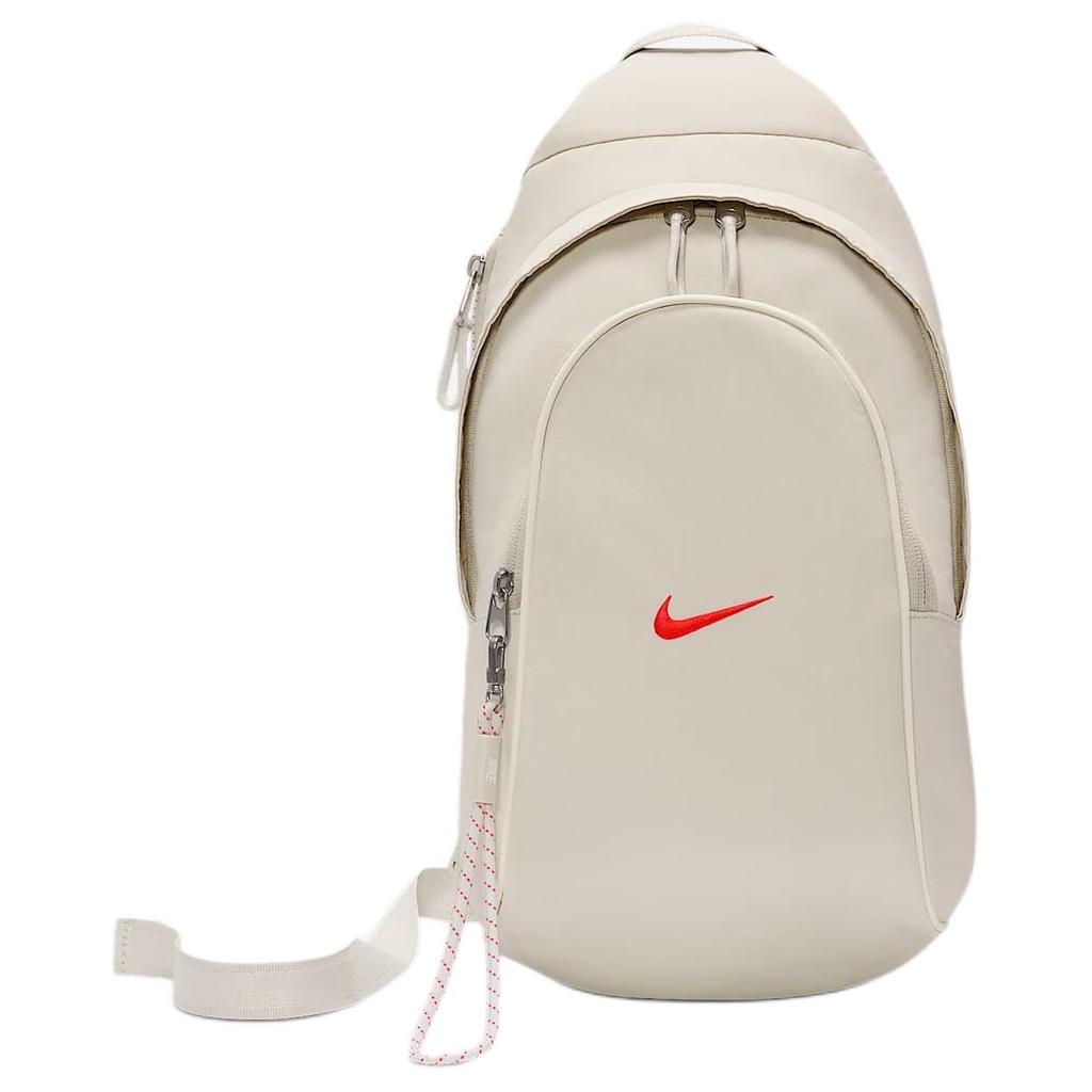 New Nike Essentials Fabric Sling Bag Unisex Beige DJ9796-072