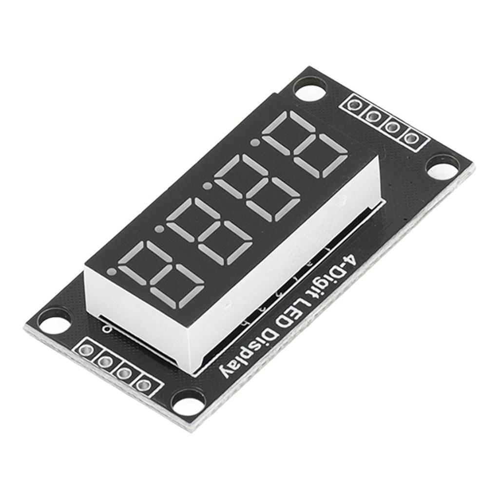 Digital Display Module LED Tube 0.36in Screen 4 Digit 7 Segment PCB Board TM1637 Module 5V