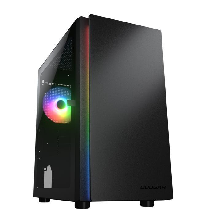 Boîtier Mini Tour - COUGAR - Purity RGB - ARGB - Verre Trempé - Noir