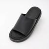 Steps ST320 Delphinus Vegan Leather Slide Carbon Black-ST320