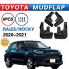 Toyota Raize Rocky 2020-2021 Mud Flaps: Auto Accessory for Modification
