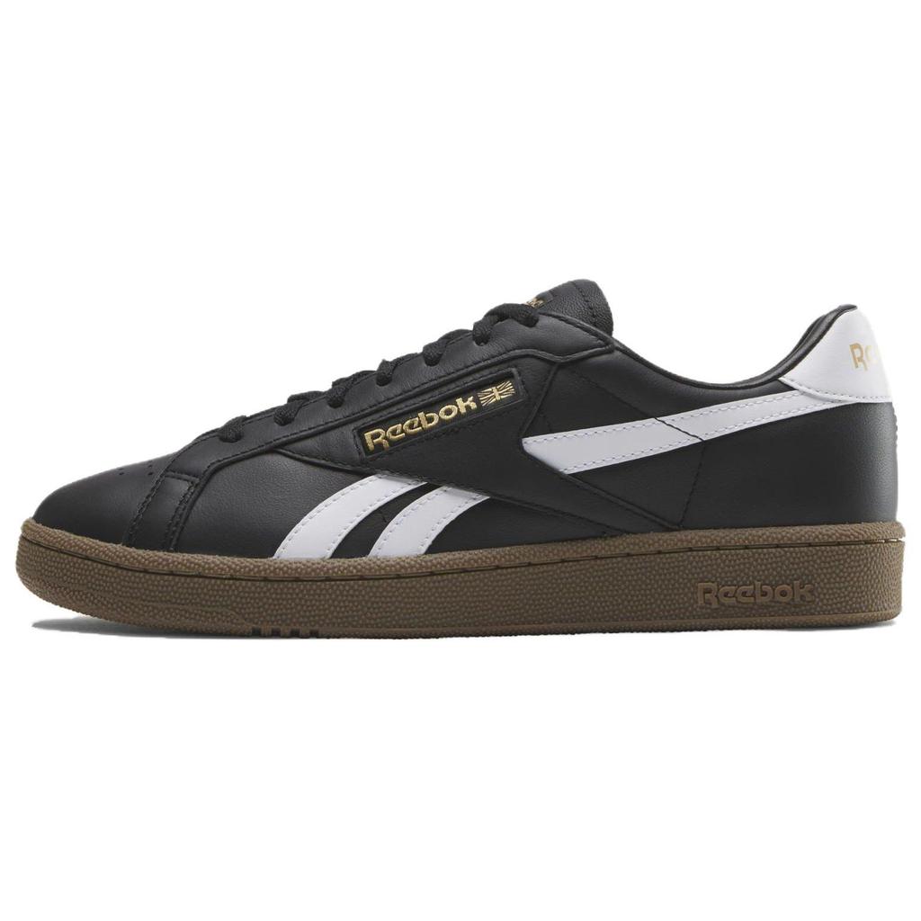 Reebok Club C Grounds UK Black White Gum Unisex Sneakers 100202327