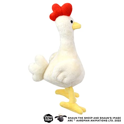 NICI Shaun the Sheep Chicken Plush Toy, 20cm, Character Merchandise