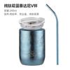 Pure Titanium Double Wall Insulated Travel Mug Coffee Tea Water Outdoor Use Men Women Kids