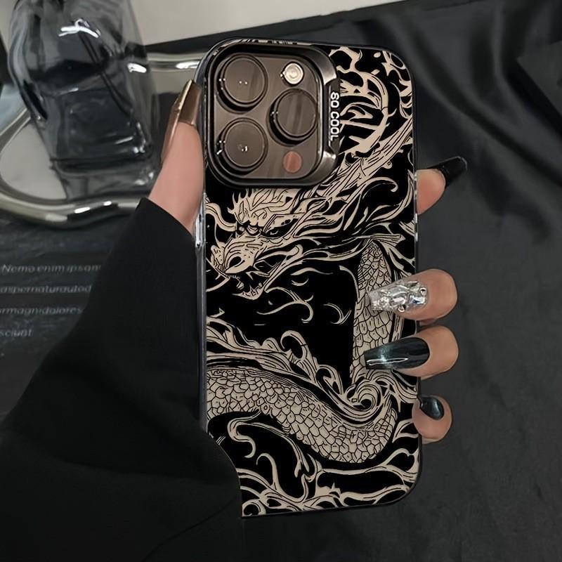 

Самозаряжающийся чехол с китайским драконом для iPhone 16/15/14/13/12/11 iPhone 13