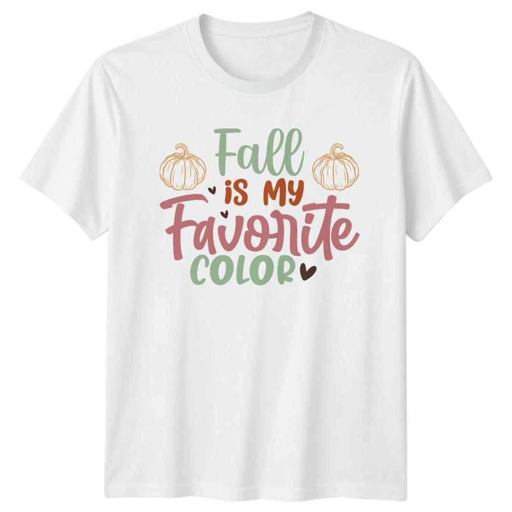 Fall Is My Favorite Color TShirt Autumn Season Gift For Him And Her S