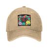 Season 2 Logo  Smiling Friends Pixel Art Casual Baseball Cap Men Summer Kpop Rock Trucker Hat Y2k Cute Sunscreen Snapback Cap