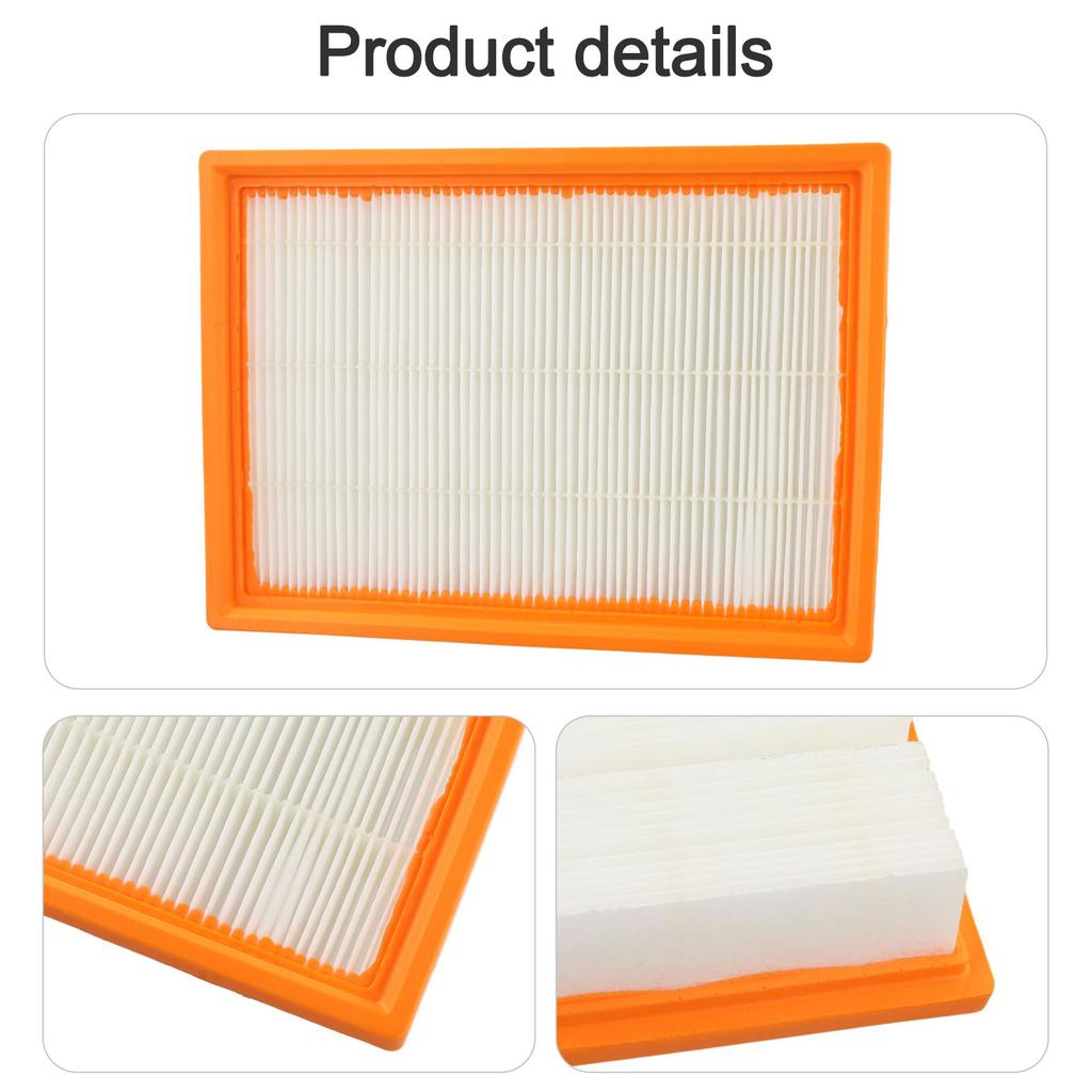 For EGO AVF0900 Vacuum Filter For Power+ WDV0900 Traps 0.5Microns Air Filter Household Cleaning Tools