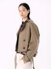 ACUD Cropped Trench Coat _Beige