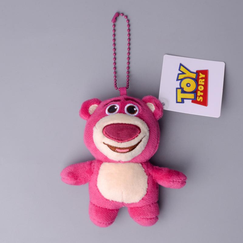 Buzz Story Toy Lightyear Strawberry Bear Plush Toy Pendant Buckle Telescopic