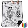 Einzigartige Geburtstagsgeschenke für sie Halloween DIY Maldecke mit 24 Stiften, Gestalte deine eigene Decke, Dekorative Wohnzimmerdecke, Geist Kürbis