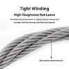 New Stainless Steel Wire Rope M3-M10 Screw Fixing Hole Panel Light Rope Lighting Hanging Wire