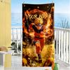 Naruto Character Customize Your Name Beach Towel High Absorbency & Quick-Dry Suitable for Sports Travel Swimming Yoga Bathroom Beach And Pool