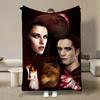 Warm Soft Classic Movie T-Twilight  Print Blanket Fluffy Children and Adults Sofa Plush Bedspread Throw Blanket for Sofa Bed