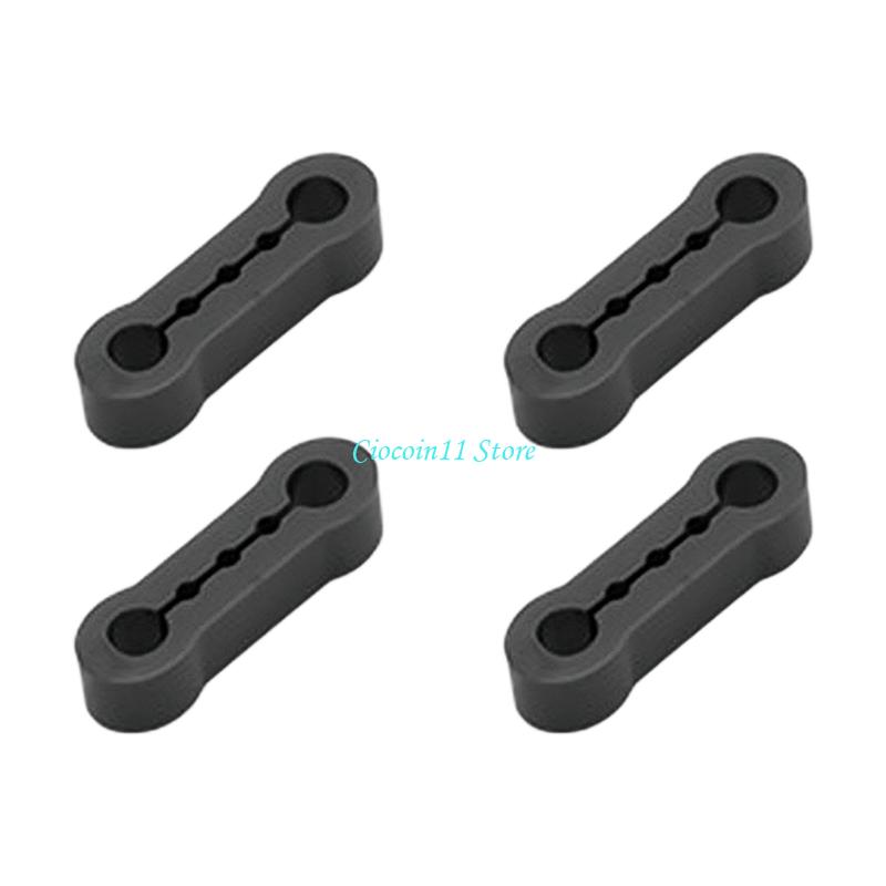 Y1UB 4Pcs Universal Silicone Door Bumpers for Noise Reduction Impact in Vehicles Easy to Install